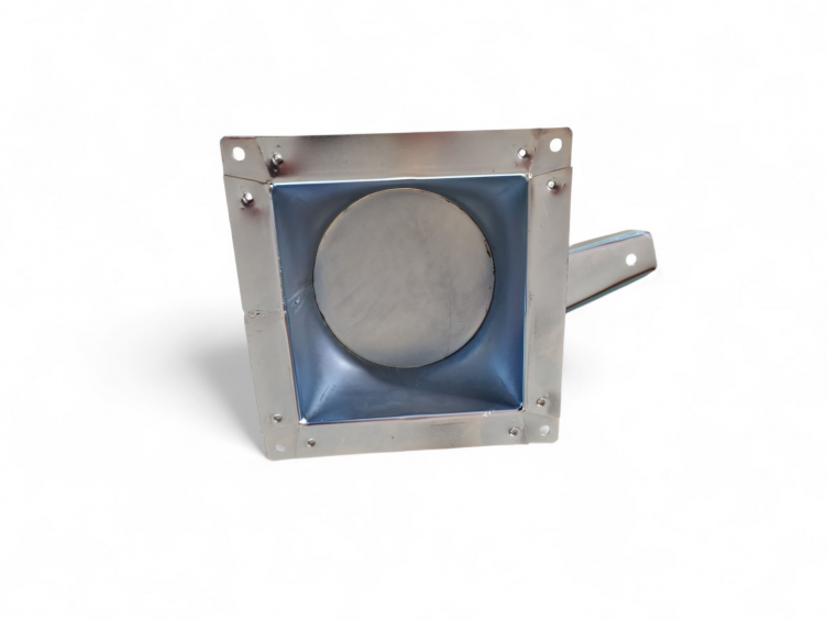 Auslaufabsperrschieber mit Boerdelkante d.150mm